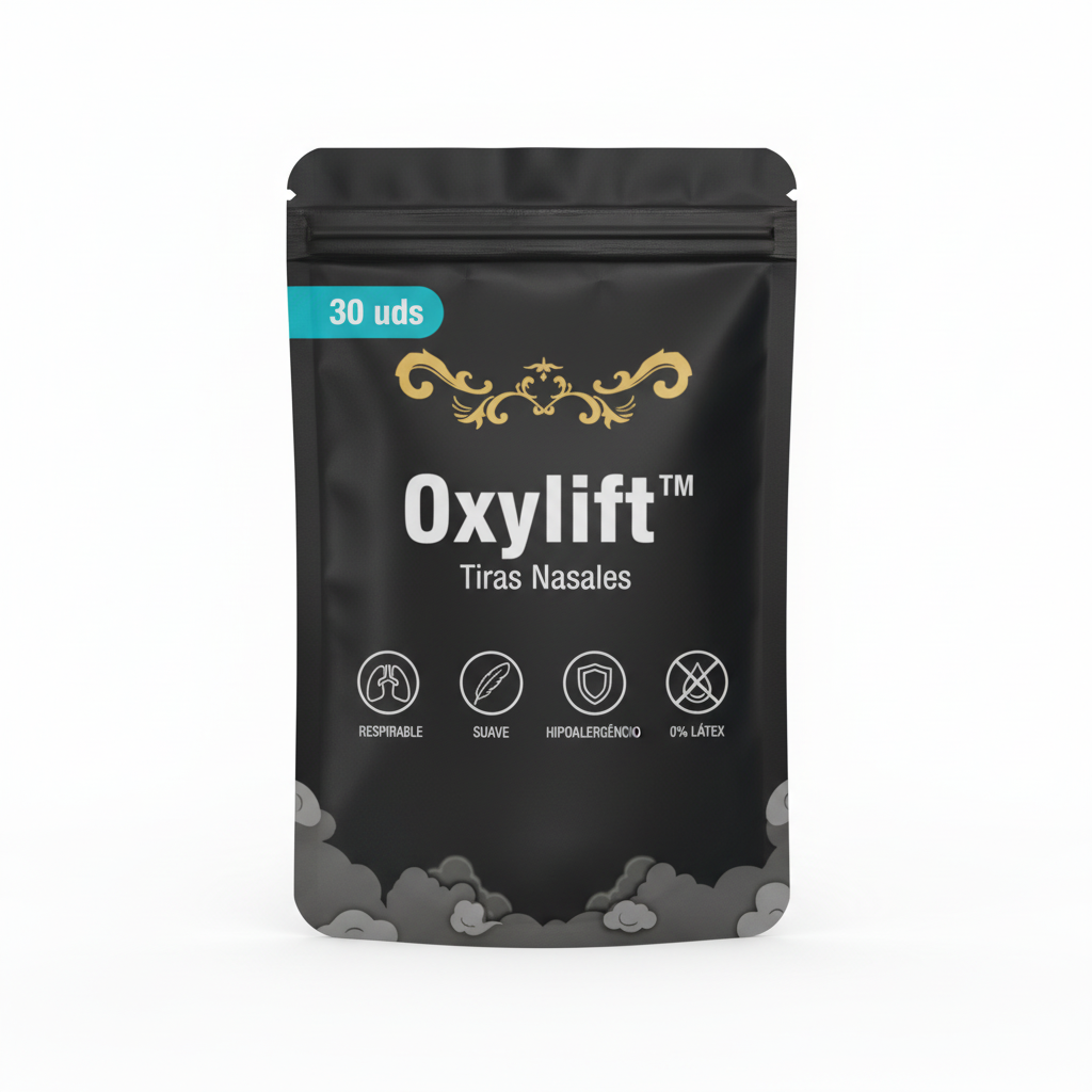 Tiras Nasales Oxylift™ - Alto Rendimiento Anti-Ronquidos
