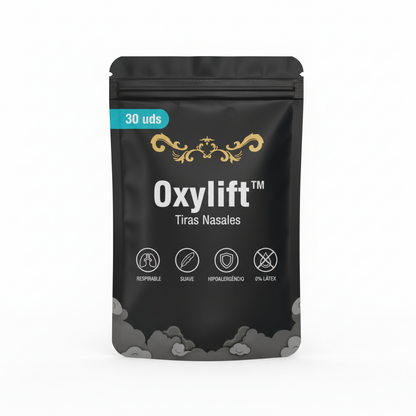 Tiras Nasales Oxylift™ - Alto Rendimiento Anti-Ronquidos